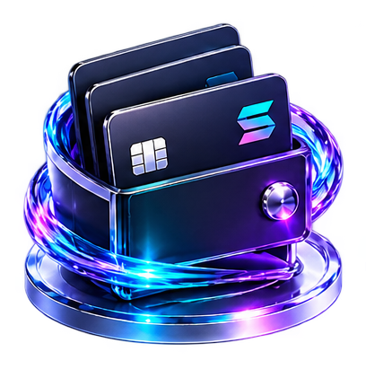 Multiple cards from one wallet