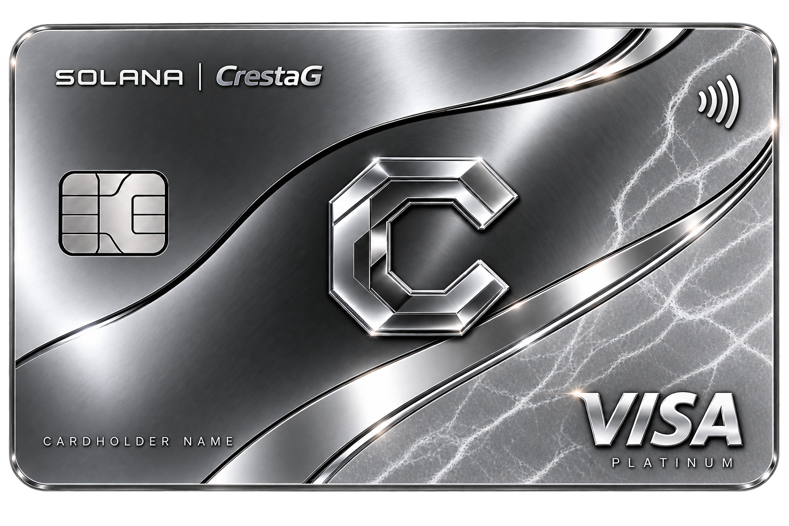 Solana premium digital card