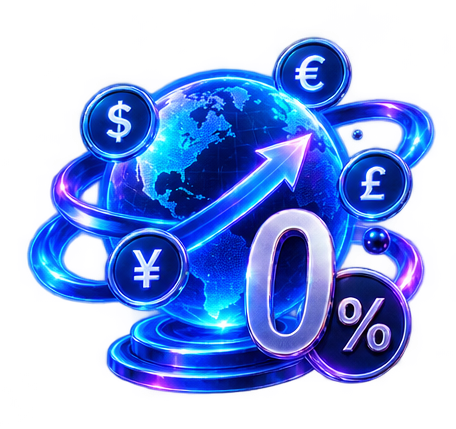 Zero foreign transaction fees